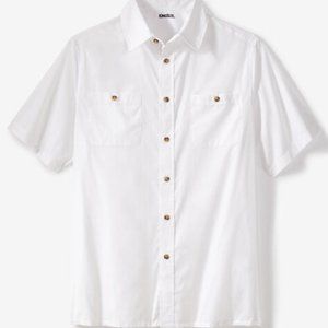 Sean john white shirt button 3xl